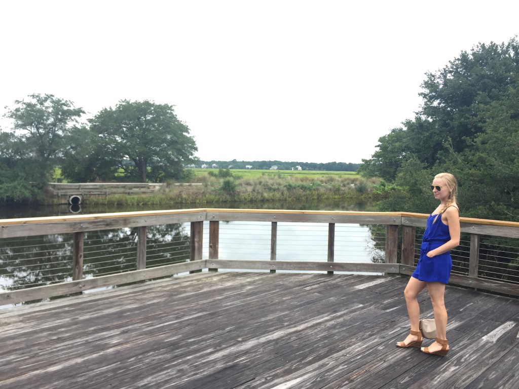 struckblog hilton head island shelter cove memorial blue romper style blogger toronto fashion blogger