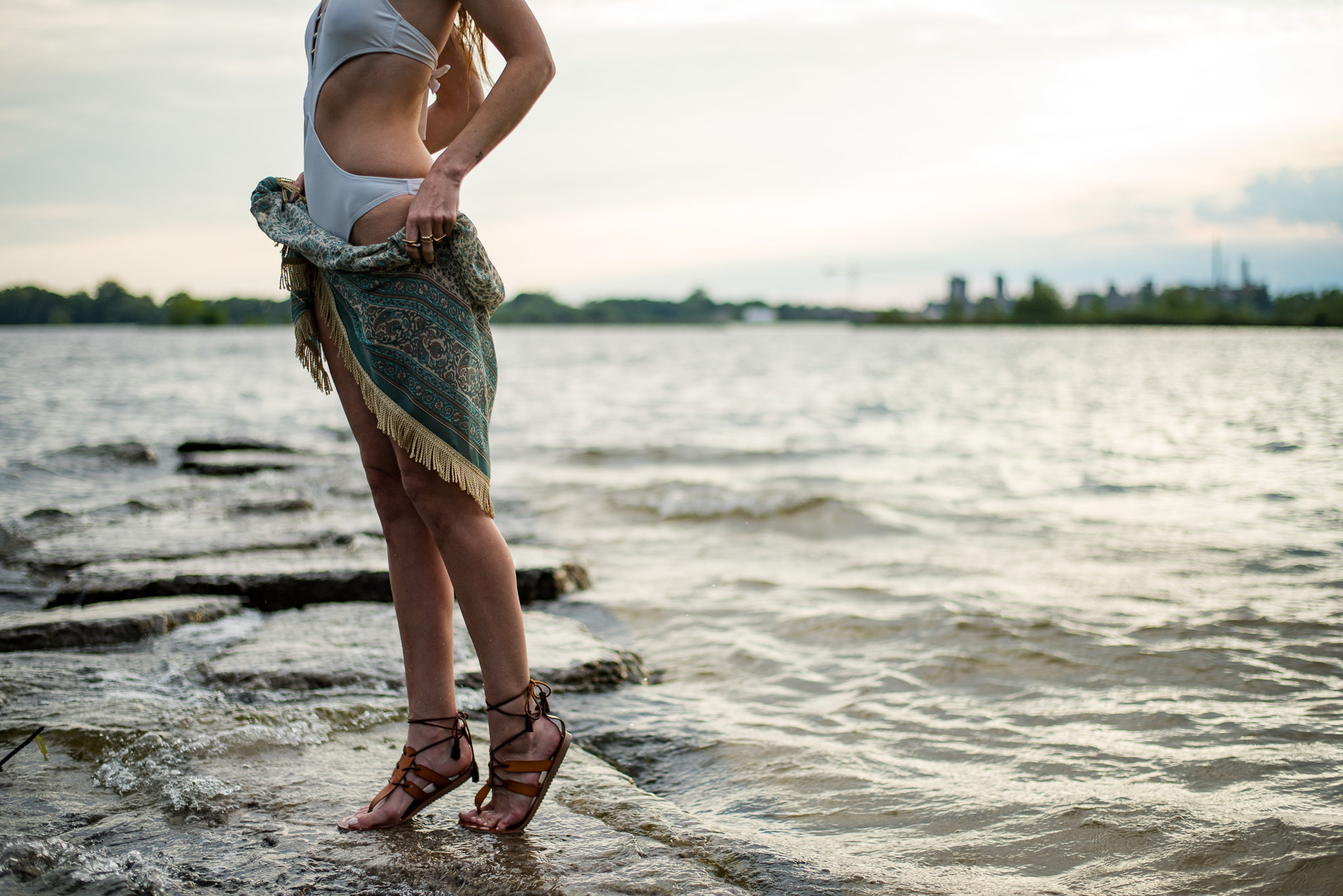 how to wear a kimono as a beach cover up 