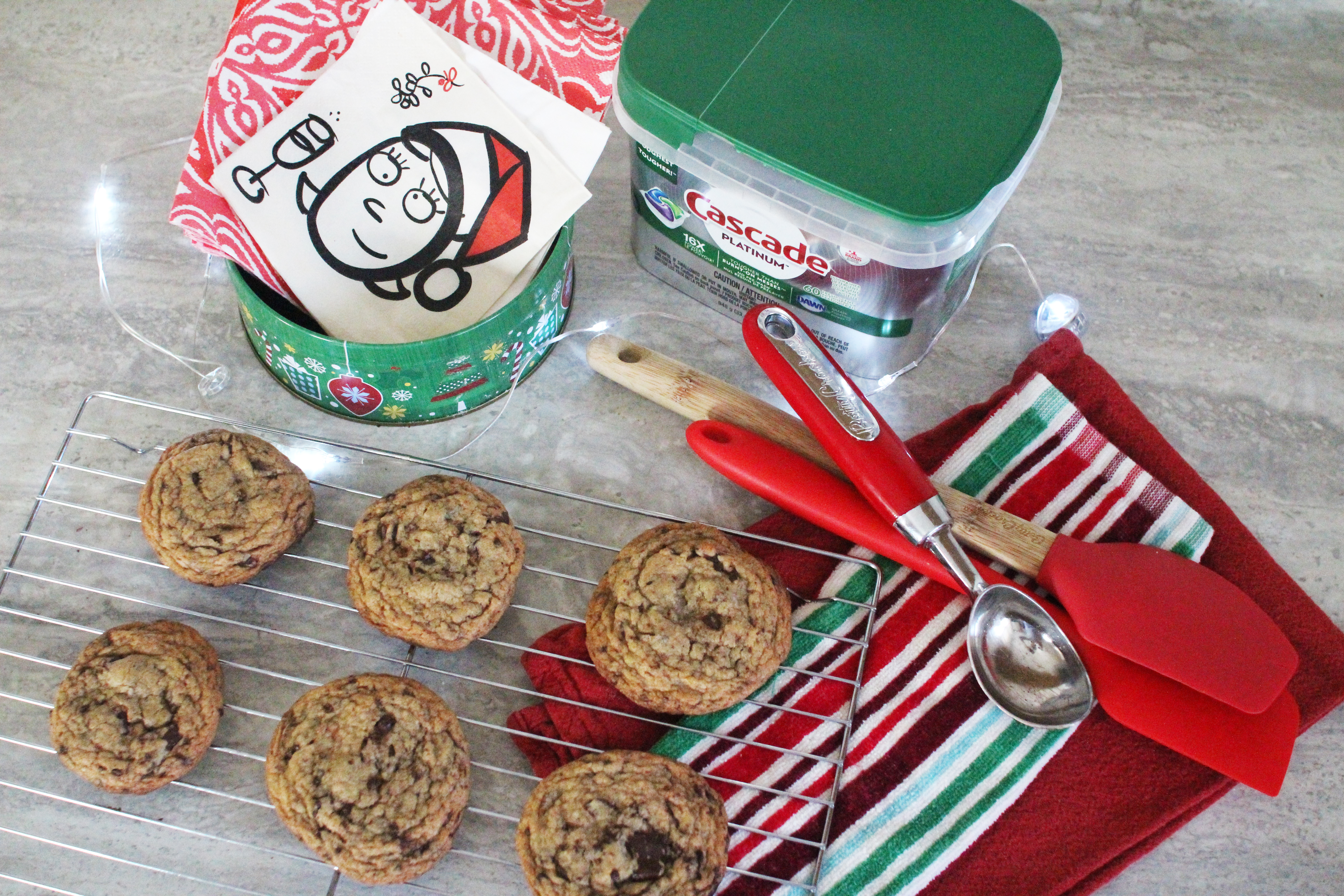 chocolate chunk cookie recipe for the holidays
