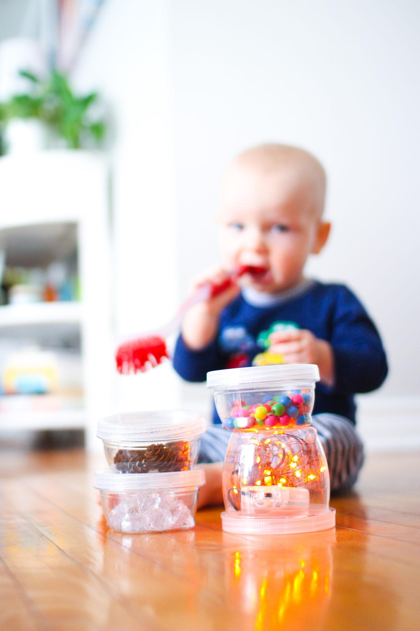 loose parts play for infants and toddlers