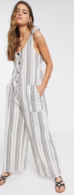 Tall Front Button Jumpsuit