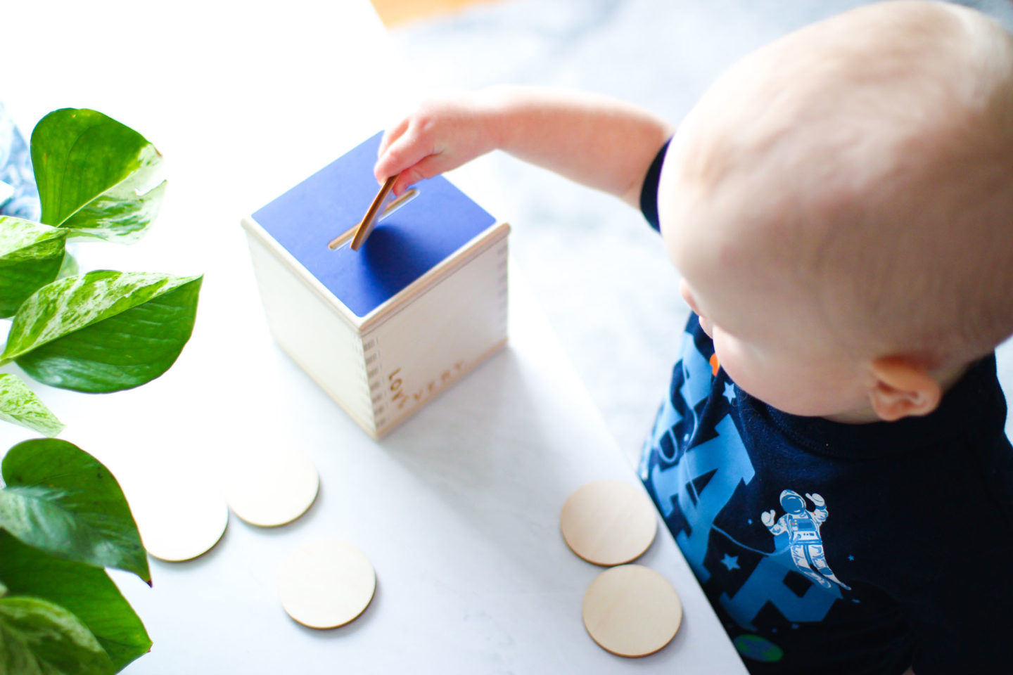lovevery wooden coin box toy review