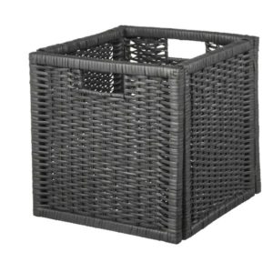 IKEA Baskets for Kallax Shelf Unit in Dark Gray