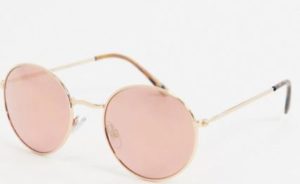 Vans Glitz Glam Sunglasses in Rose Gold