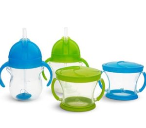 Snack Catcher and Sippy Cup Set, 4 Count