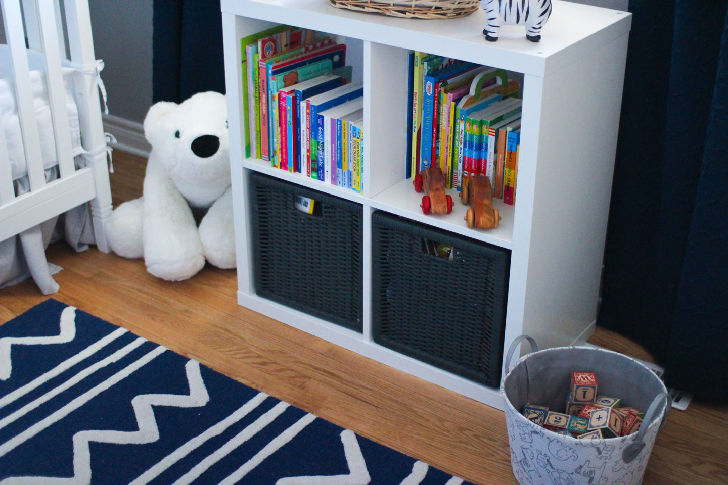 shelf for nursery storage