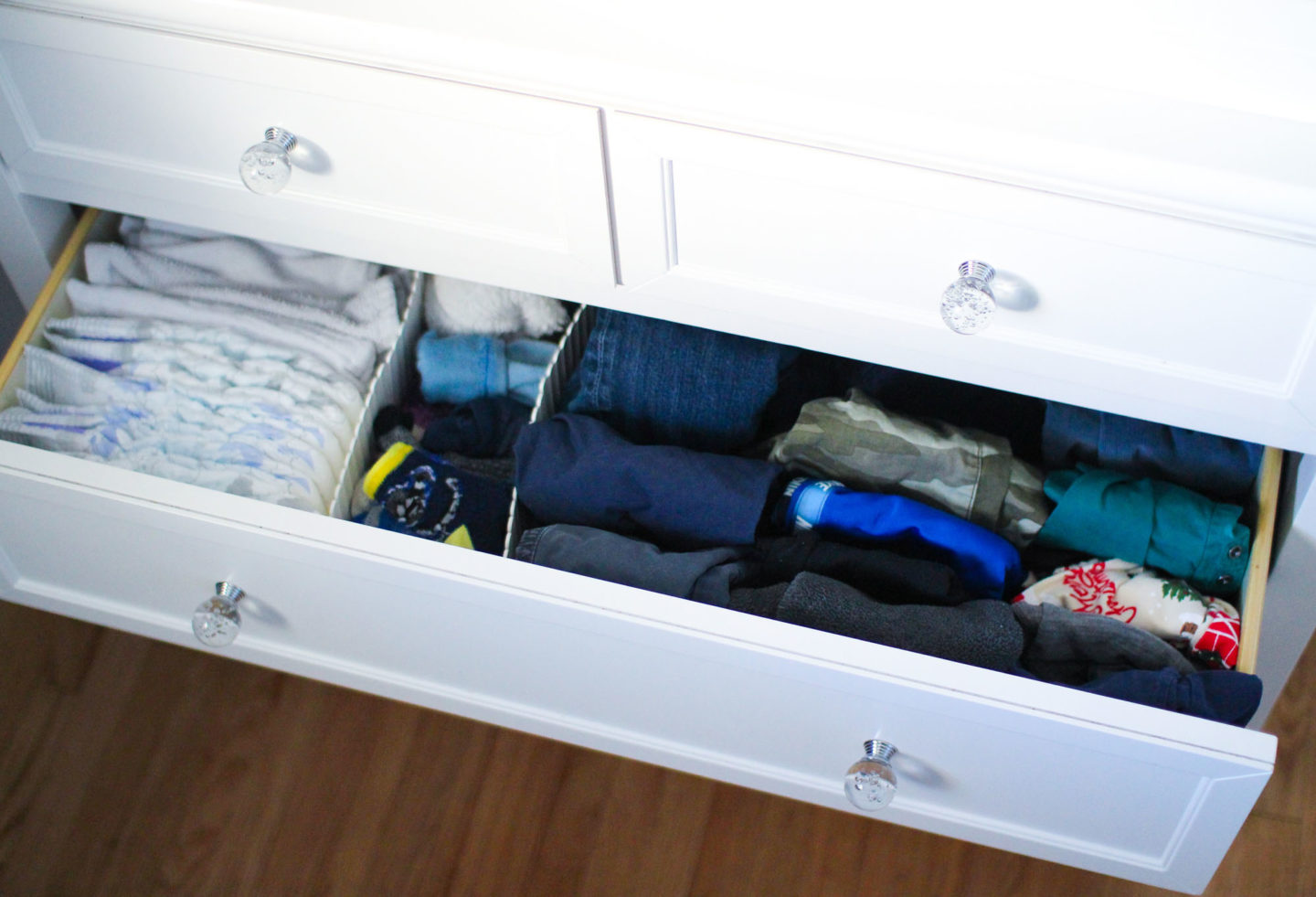 nursery drawer storage