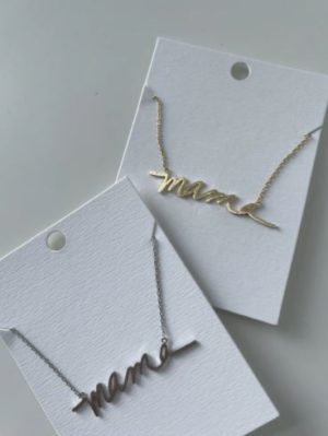 Mama Necklace (gold or silver)
