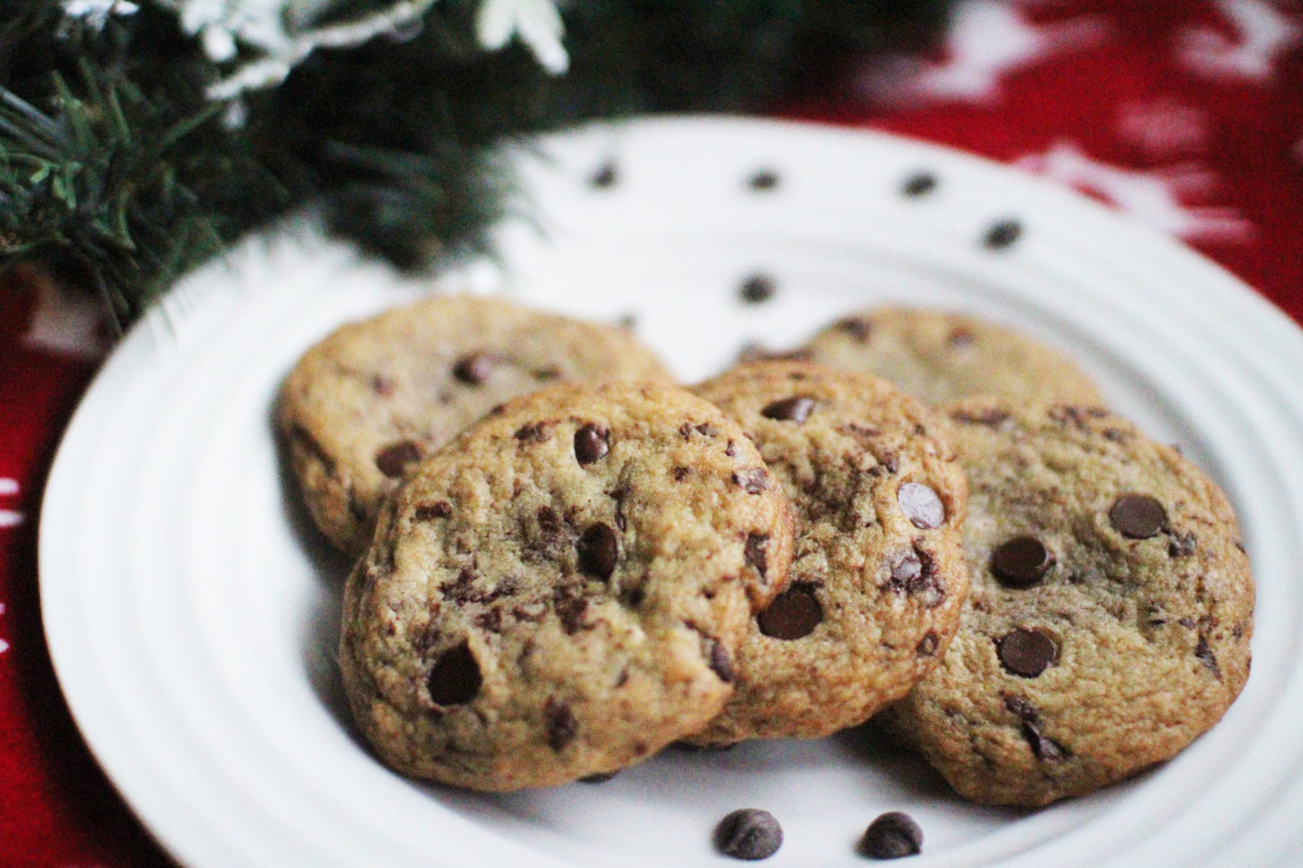chocolate chunk christmas cookies recipe